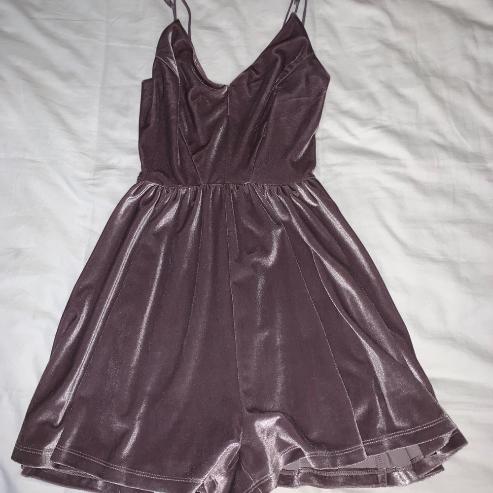 Velvet romper